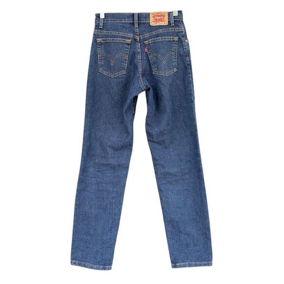 Levi’s 550 Jeans Classic Relaxed Stretch Tapered Straight Leg High Rise Size 4 M - Picture 5 of 9